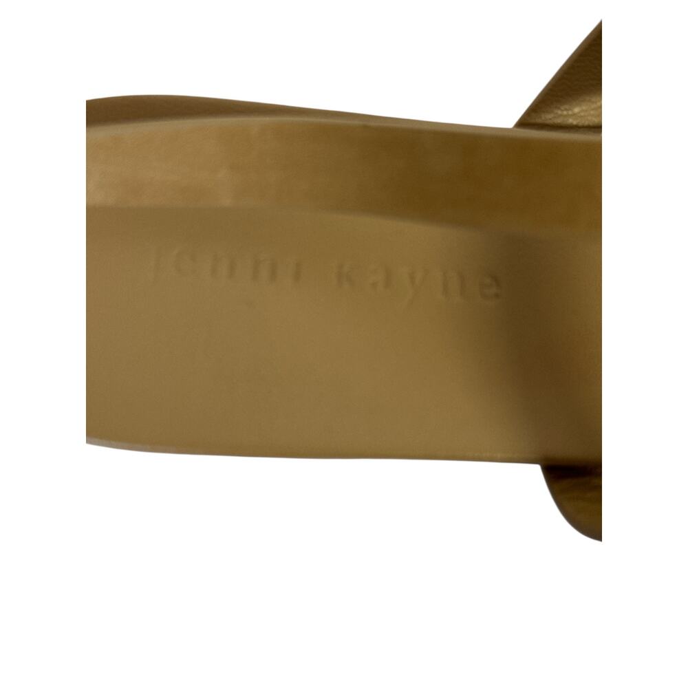 Jenni Kayne Leather Strappy Flat Sandals Neutral Tan Women’s EU 40 Size 9 - Picture 6 of 7